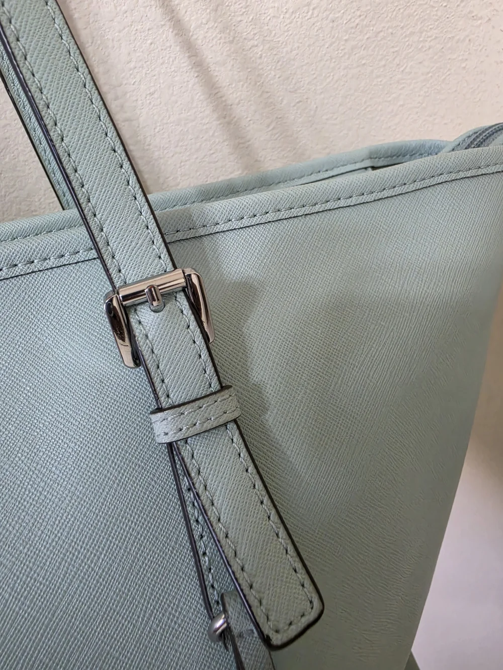 Michael Kors Light Blue Tote Bag